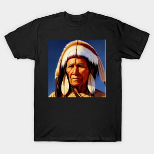 Portrait of American Plains Indian T-Shirt